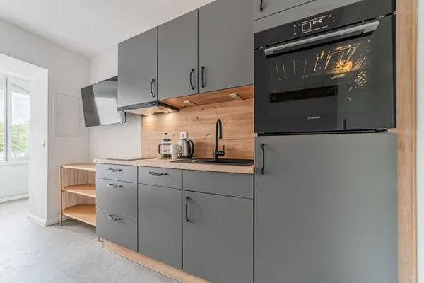 Küche / Küchenzeile  Ferienwohnung Nordwind Quartier Eckernförde