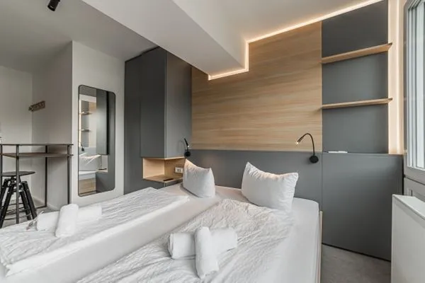 Schlafzimmer  Ferienwohnung Nordwind Quartier Eckernförde