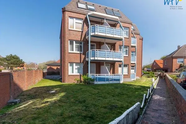 Hauptansicht Strandhus Ferienwohnung Panorama Ausblick