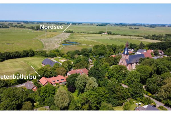  Tetenbüllerbü - immer schulfrei ! Poppenbüll,Osterhever,Tetenbüll - Umgebung