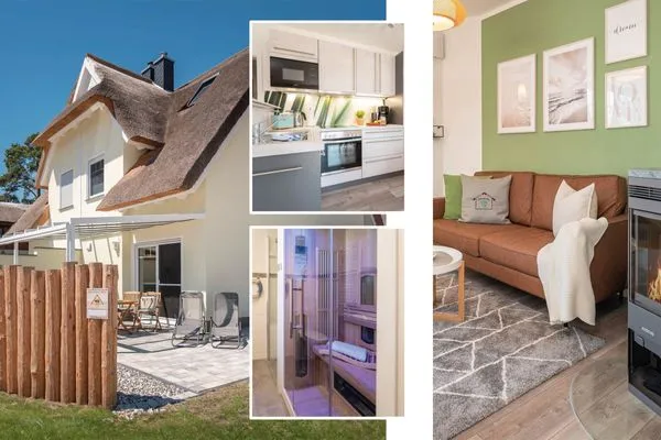   Ferienhaus Glück unter Reet