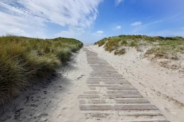 Meerblick Strandhus Ferienwohnung Panorama Ausblick