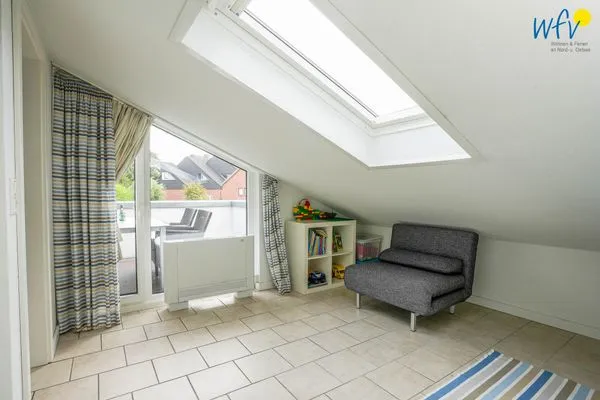 Schlafzimmer Haus Rasmus Ferienwohnung Kiebitzkoje