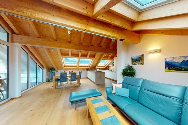 Living room  Bergblick