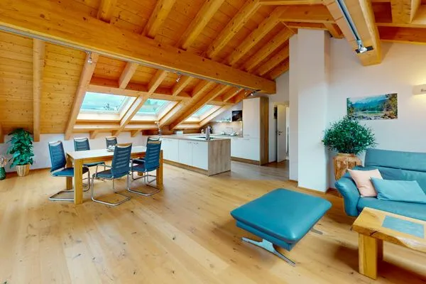 Living room  Bergblick