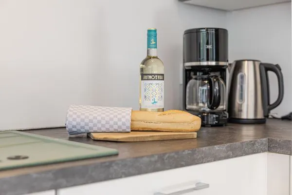 Küche / Küchenzeile Haffperle Küstenglanz - zentral in Haffkrug, nur wenige Schritte zum Strand