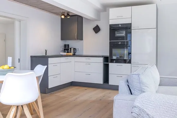 Küche / Küchenzeile Haffperle Küstenglanz - zentral in Haffkrug, nur wenige Schritte zum Strand