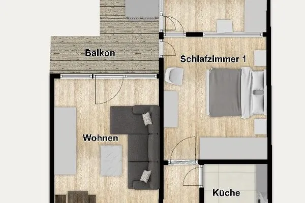 Grundriss Haus Rasmus Ferienwohnung Kiebitzkoje