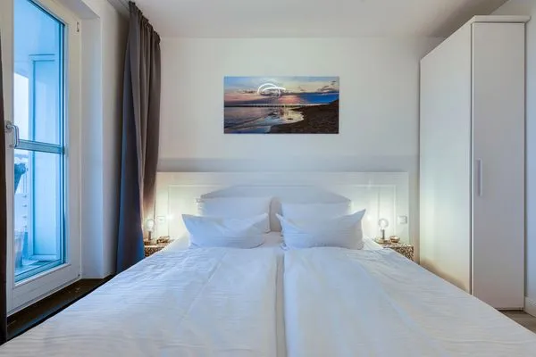 Ferienwohnung Ostseeperle Zingst - Schlafzimmer  Ostseeperle