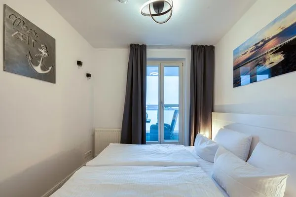 Ferienwohnung Ostseeperle Zingst - Schlafzimmer  Ostseeperle