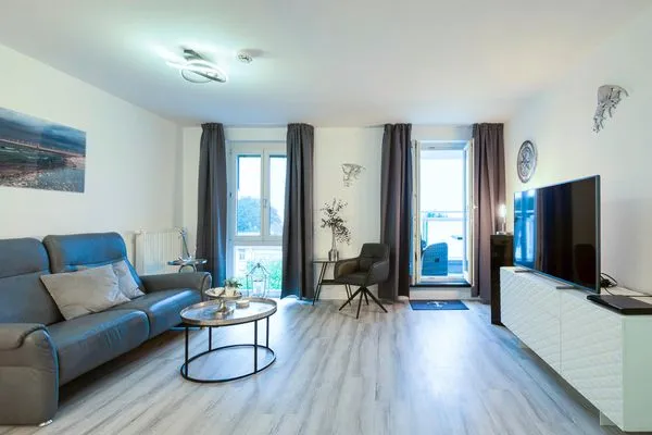 Ferienwohnung Ostseeperle Zingst - Wohnzimmer  Ostseeperle