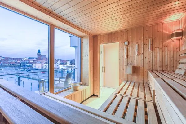 Ferienwohnung Panorama Suite - Sauna mit Hafenblick  Panorama Suite