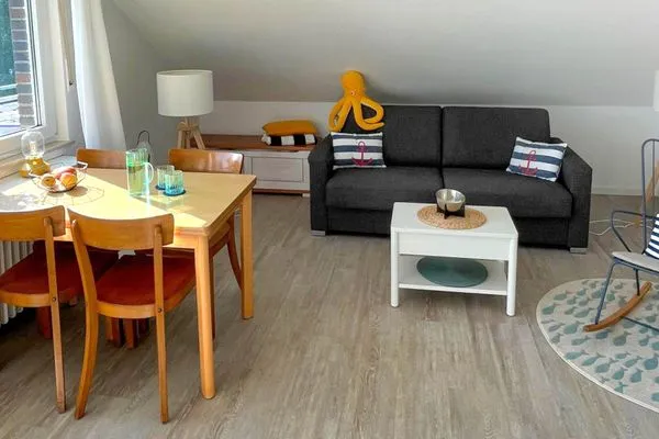 Wohnzimmer Haus Dörloop Ferienwohnung 9