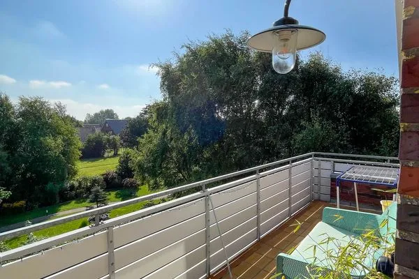 Balkon Haus Dörloop Ferienwohnung 9