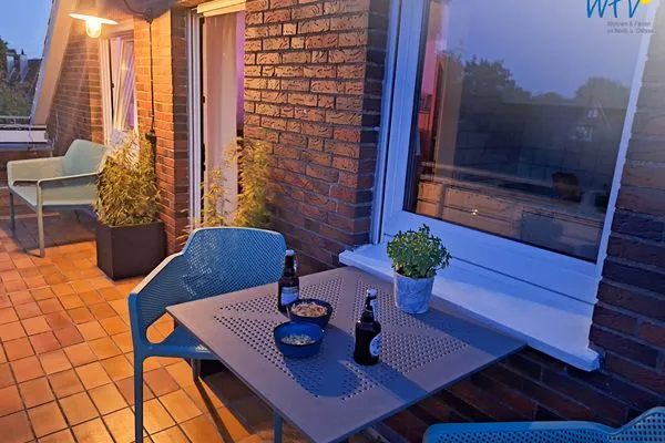 Balkon Haus Dörloop Ferienwohnung 9