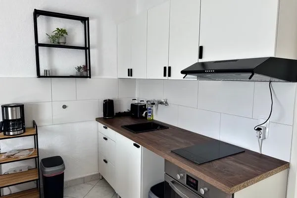 Küche / Küchenzeile  Gemütliches Appartement "Martha" an der Goitzsche mit 3 Schlafzimmern und Stellplatz