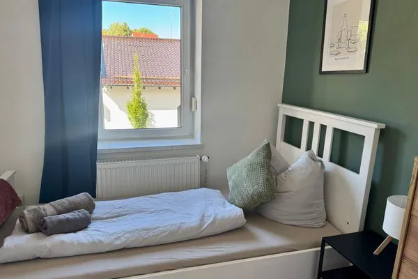 Schlafzimmer  Ferienhaus "Anita" in Eisleben mit 3 Schlafzimmern