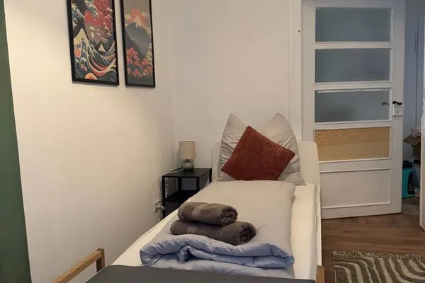 Schlafzimmer  Gemütliches Appartement "Hans" in Köthen mit 4 Schlafzimmern