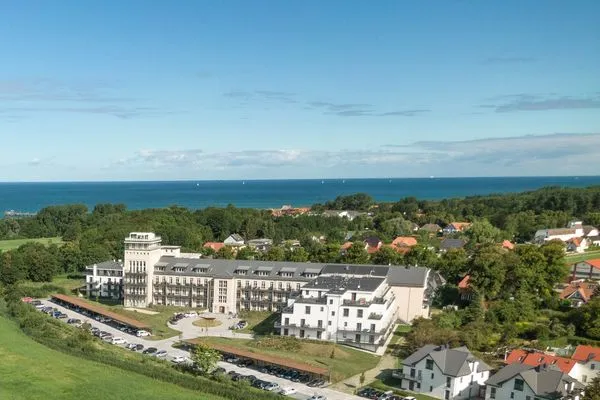 Ferienwohnung Großer Strandkorb Ostseebad Wustrow ZweiWasser Alte Seefahrtschule Hauptansicht  Großer Strandkorb