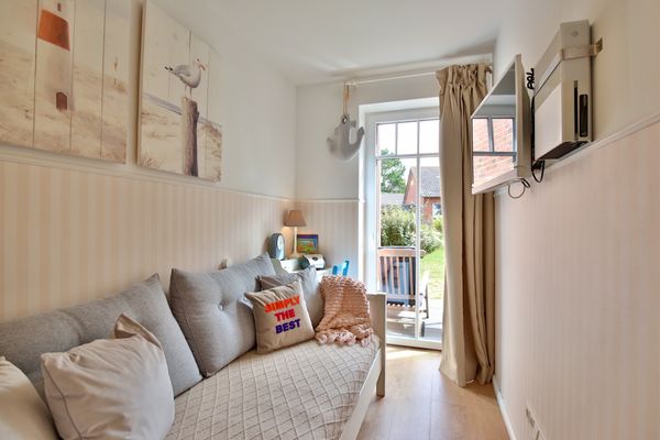 Bootshaus I Zuhause im Bootshaus Nordsee - Schlafzimmer