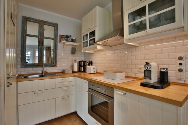 Bootshaus I Zuhause im Bootshaus Nordsee - Küche / Küchenzeile