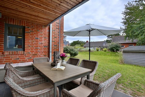 Bootshaus I Zuhause im Bootshaus Nordsee - Terrasse