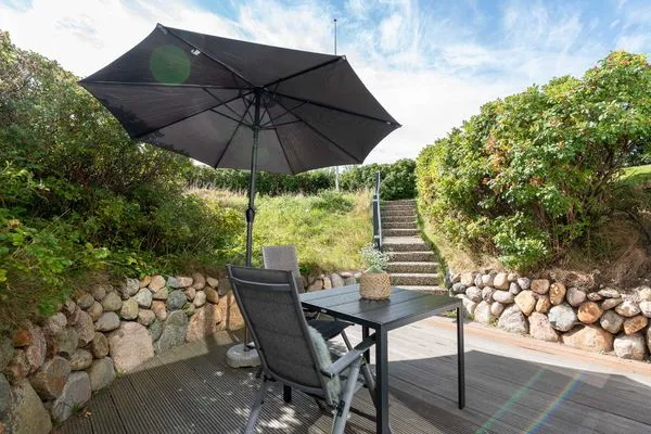 Terrasse  Haus Weissenburg Whg. Garten West