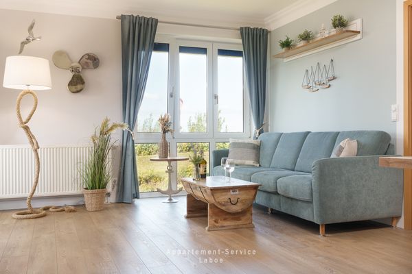  FeWo AquaMarin Stein - Wohnzimmer