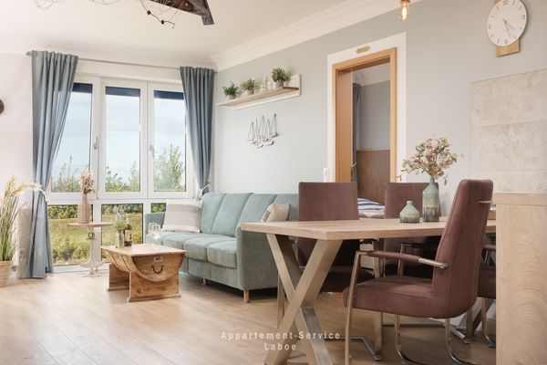  FeWo AquaMarin Stein - Wohnzimmer
