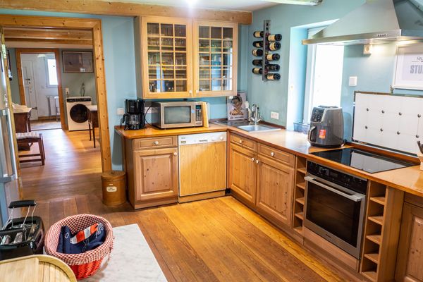  Ferienhaus Borsthusen Garding - Küche