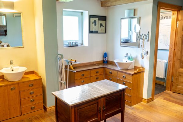  Ferienhaus Borsthusen Garding - Badezimmer