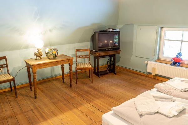  Ferienhaus Borsthusen Garding - Schlafbereich