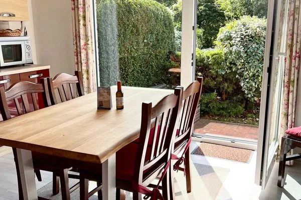 Essbereich Villa Düna Ferienwohnung 5