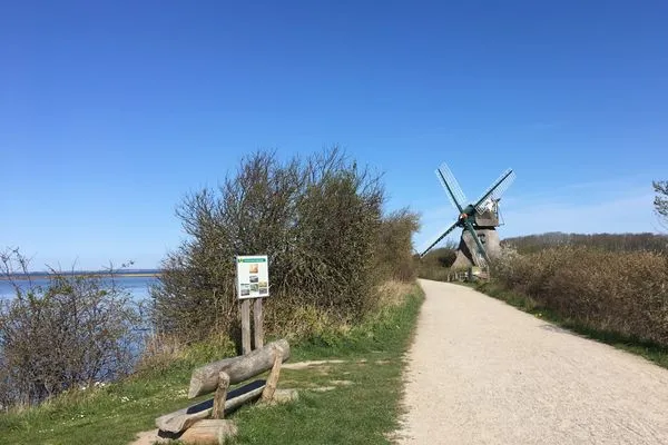 Wanderwege Geltinger Birk / Mühle Charlotte  Ferienwohnung Gut Hardesby