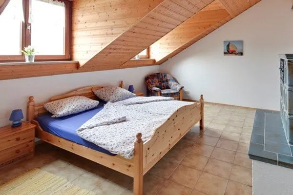 Schlafzimmer  Ferienwohnung "Ampergarten"