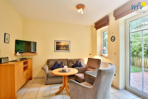 Wohnzimmer Speicherhaus Ferienwohnung 2