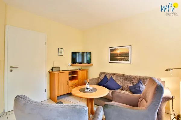 Wohnzimmer Speicherhaus Ferienwohnung 2