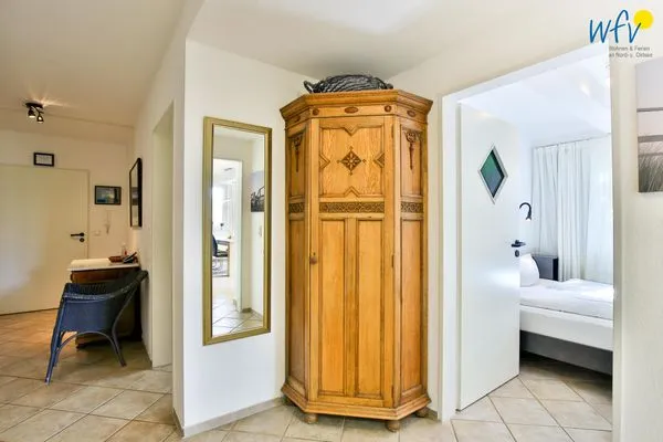 Flur Haus Dünenblick Ferienwohnung 1