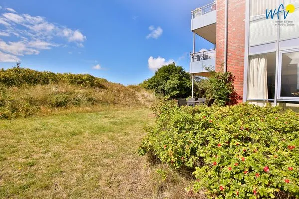 Gartenblick Haus Dünenblick Ferienwohnung 1