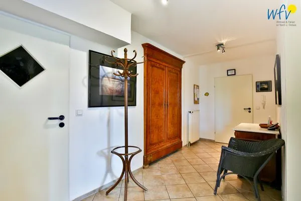 Flur Haus Dünenblick Ferienwohnung 1