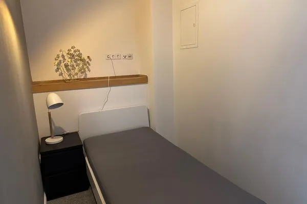 Schlafzimmer  Appartement-Loft "Moonart" Leipzig-Zentrum