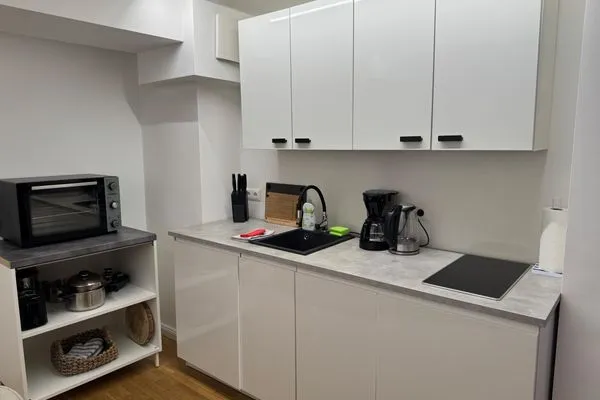 Küche / Küchenzeile  Appartement-Loft "Moonart" Leipzig-Zentrum