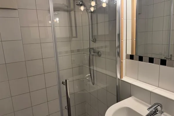 Badezimmer  Appartement-Loft "Moonart" Leipzig-Zentrum