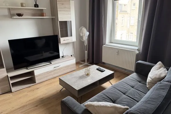 Wohnzimmer  Gemütliches Appartement "Franz" in Halle inklusive Stellplatz