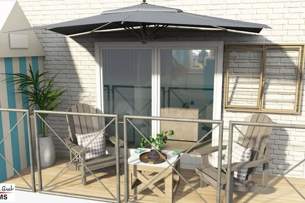 Apartmenthaus Deichbude Apartmenthaus Beach Butze - 11 SPO Ording - 