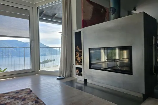 Fireplace  Villa Paradiso