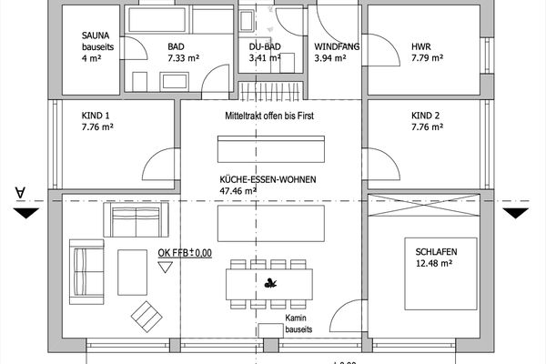  OFFENBLICK Wieck - Grundriss