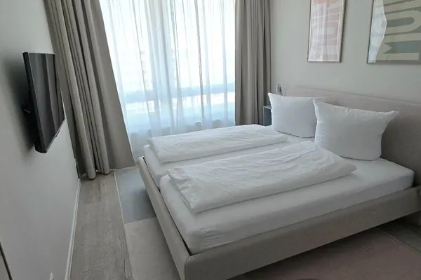 Schlafzimmer  Paulstr. 2, Whg. 55, Dünenlicht