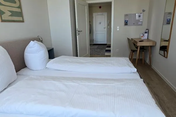 Schlafzimmer  Paulstr. 2, Whg. 55, Dünenlicht