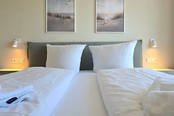 Schlafzimmer  Paulstr. 2, Whg. 55, Dünenlicht